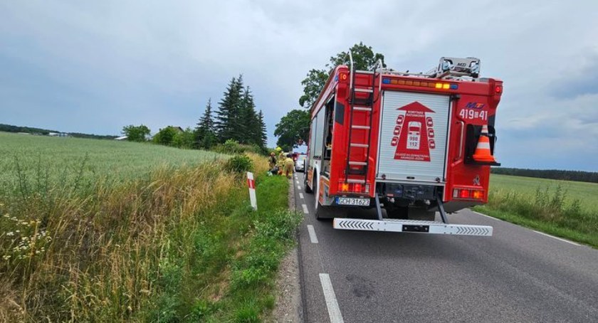 Potrącenie, którego jednak nie było. Zielona Huta