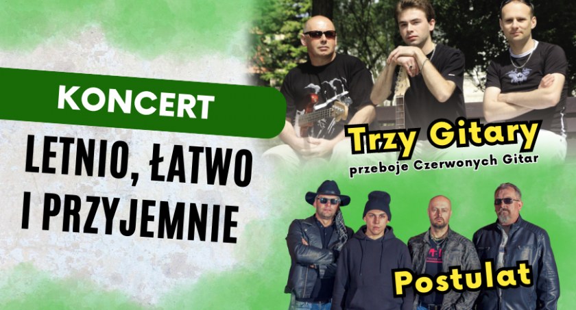 Trzy Gitary i Postulat – może pójdziesz na ich koncert?