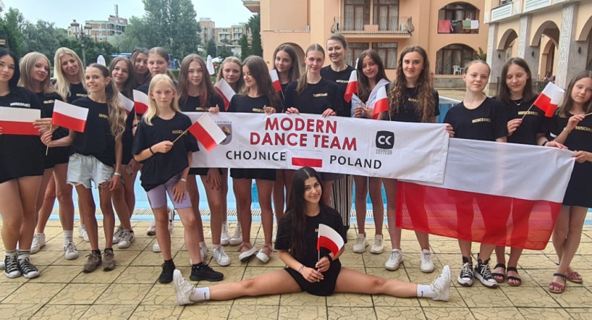 Tańczące dziewczyny z ChCK na świetnych występach w Bułgarii