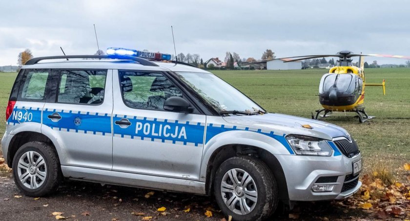 Dwie osoby podróżujące toyotą zginęły na miejscu