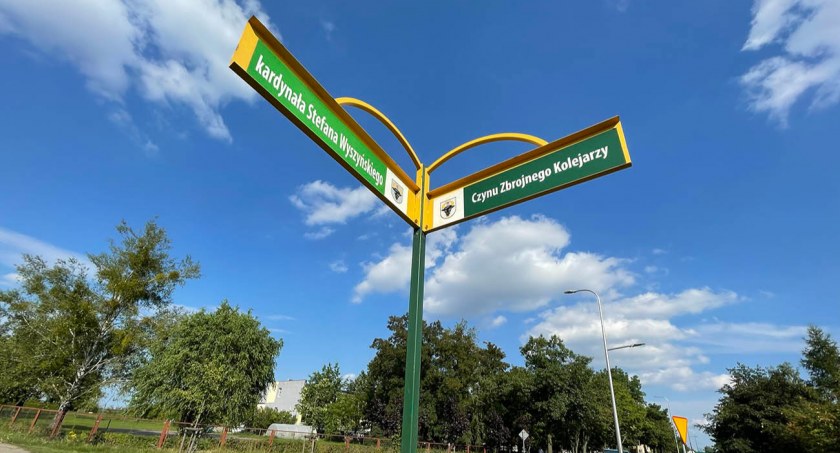 W Chojnicach będą nowe tabliczki z nazwami ulic? Stare nadają się do wymiany