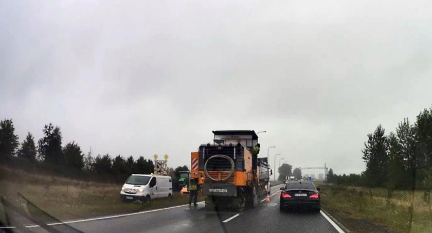 Utrudnienia i korki na drodze Chojnice - Człuchów. Przez kilka dni obowiązywał tu będzie ruch wahadłowy!