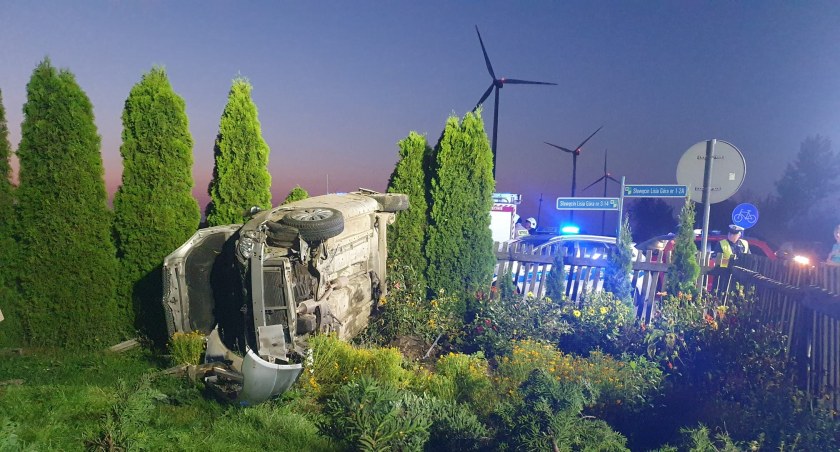 25-letnia mieszkanka gminy Brusy miała wypadek w Sławęcinie
