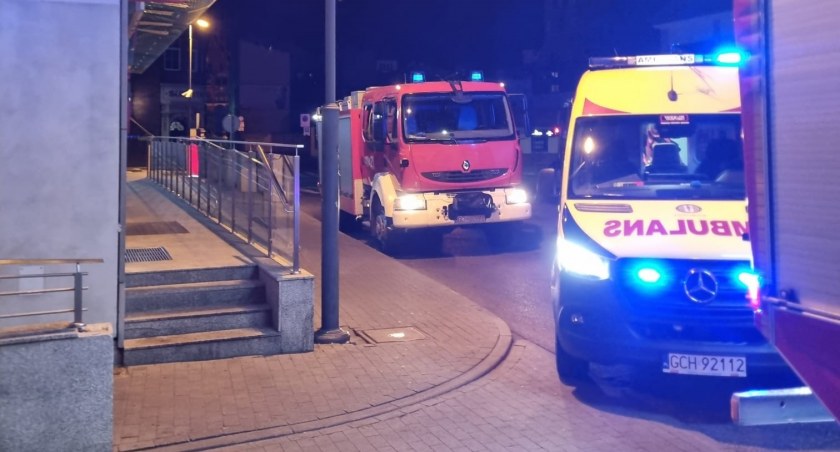 Awaria windy przyczyną wczorajszej akcji strażaków na Sukienników