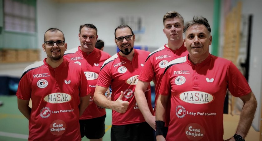 TS Chojnice - Wiking Rychnowy. W sobotę derby 4. ligi tenisa stołowego