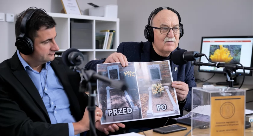 Rozmowa Czasu Chojnic: w tym roku zbieramy na odnowę grobu Rydzkowskiego i Makowskiego