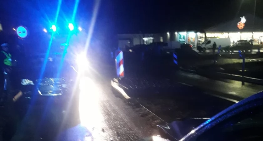 Wyglądało na kolizję, zrobił się wypadek. Czołówka w Rytlu