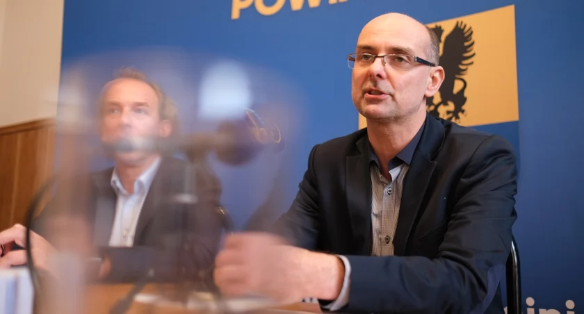 Daniel Marchwicki na jeden dzień zasiadł w fotelu starosty