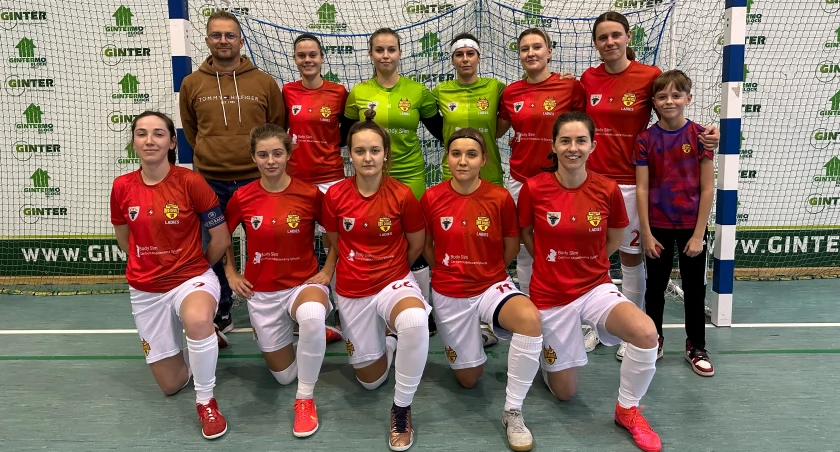 Za nami pierwszy mecz 1 Ligi Futsalu Kobiet. Zwycięstwo!