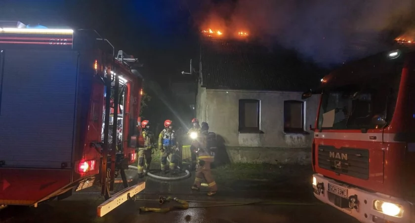 Rusza akcja pomocy dla poszkodowanych z pożaru domu przy ulicy Prochowej
