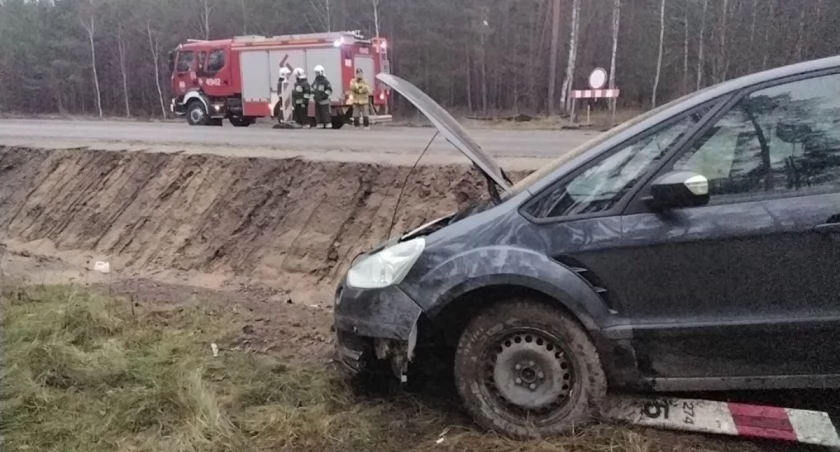 Jedna osoba poszkodowana w wypadku na berlince