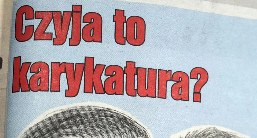 Czyja to karykatura? Konkurs dla czytelników Czasu Chojnic sprzed 20 lat
