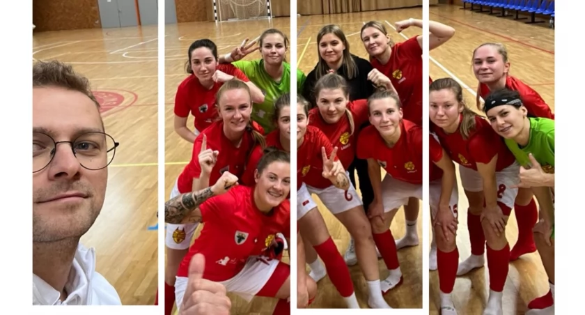 Red Devils Ladies Chojnice wygrywają 1/16 Halowego Pucharu Polski Kobiet