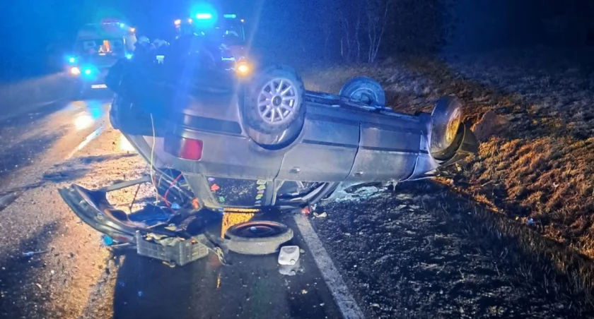 Kierowca nie wymagał hospitalizacji