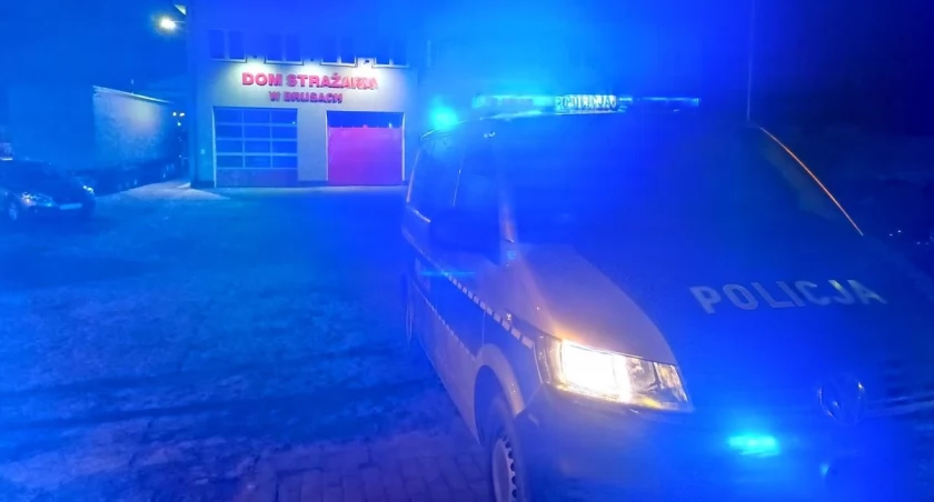 Policja wzięła się za driftujących młodych kierowców w Brusach