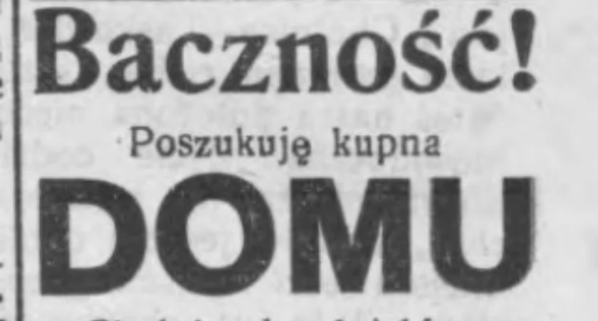 Baczność! Poszukuję w Chojnicach domu ze stajnią!