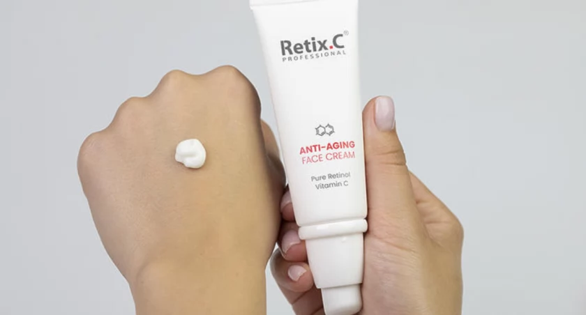 Retinol i witamina C w kosmetykach marki RetixC