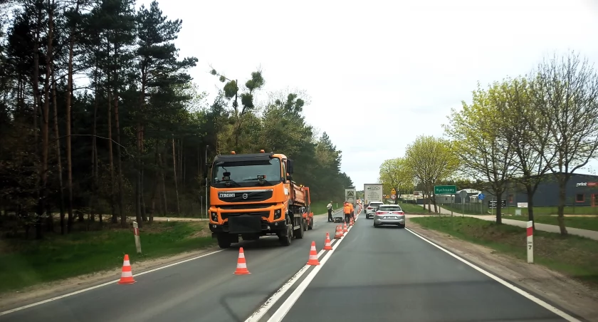 Kolejne utrudnienia na trasie Chojnice - Człuchów