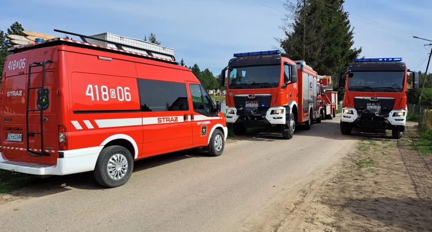 Dwie osoby w szpitalu po zawaleniu ściany w Zbeninach