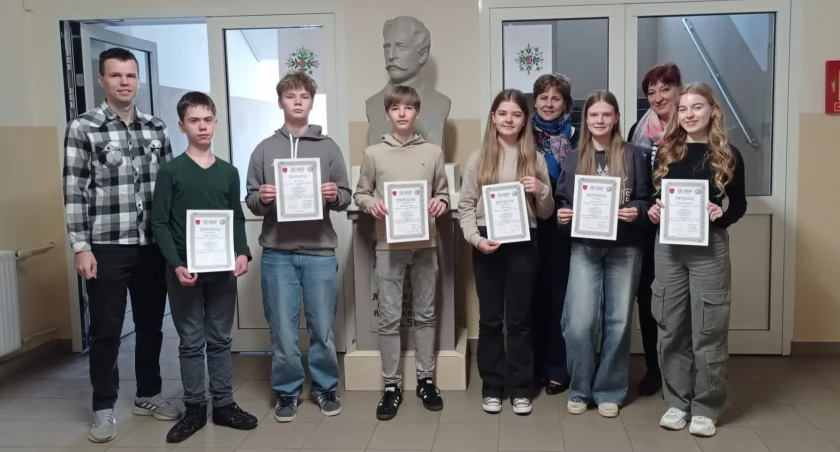 Sukces Szkoły Podstawowej nr 5 w Chojnicach w Ogólnopolskim Konkursie Matematycznym
