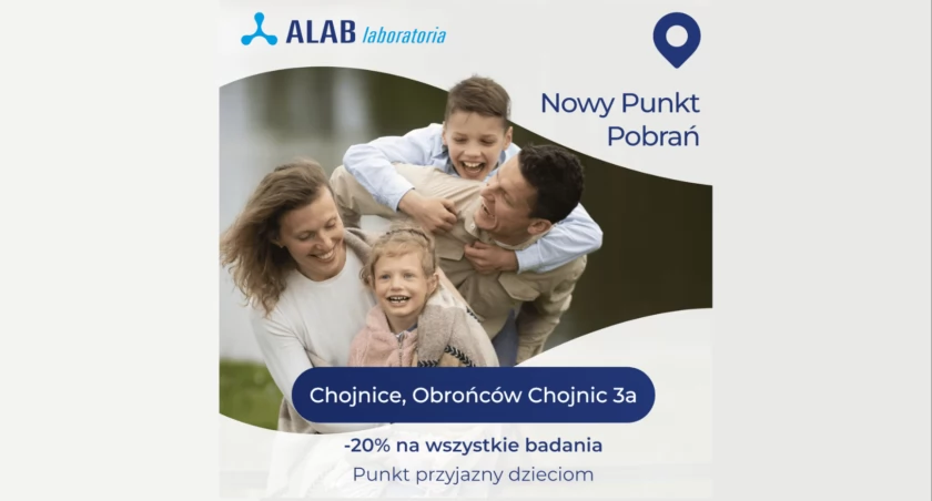 Nowy Punkt Pobrań ALAB laboratoria w Chojnicach 