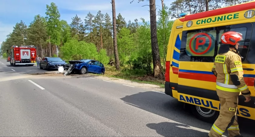 Fordem w drzewo. Wypadek przed Męcikałem