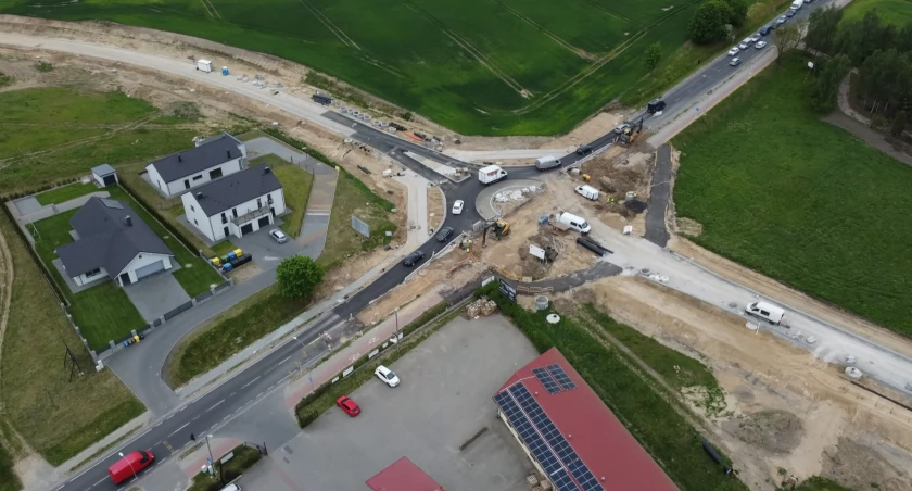 Jak idą prace na budowie ronda na ulicy Człuchowskiej?