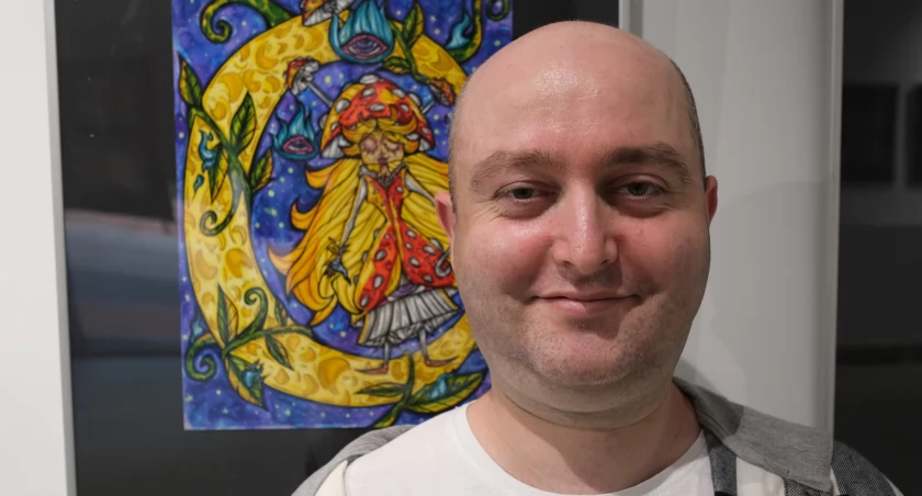 Wernisaż wystawy Piotra Górskiego w Chojnickim Centrum Kultury