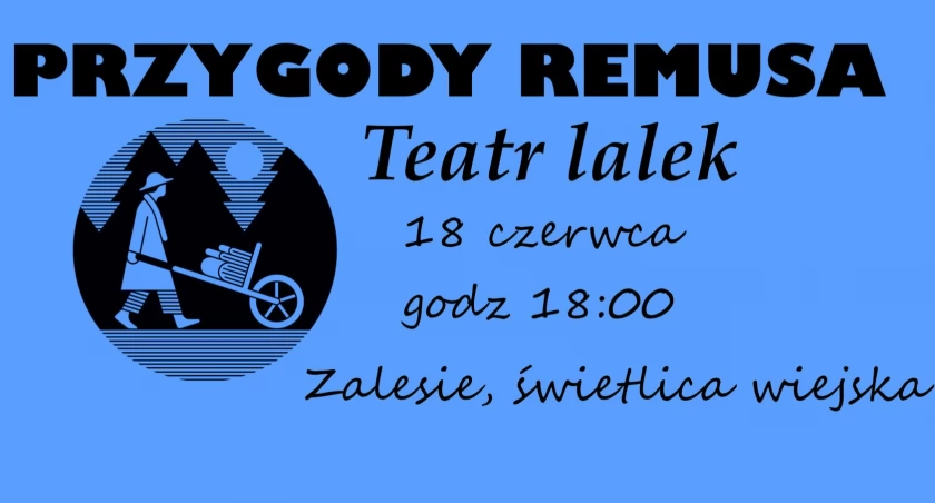 Teatr Lalek w Zalesiu: Przygody Remusa w kukiełkowej odsłonie
