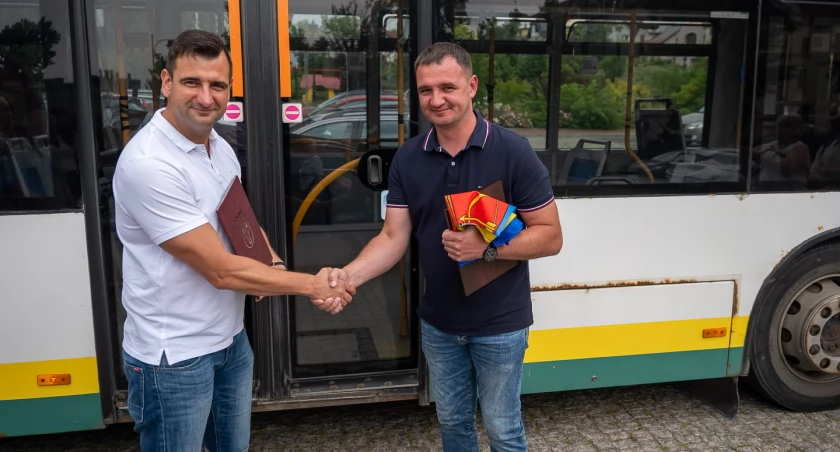 Chojnickie MZK przekazało autobus dla Korsunia Szewczenkowskiego