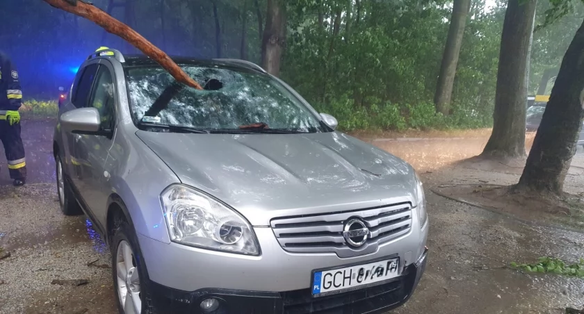 Aktualizacja: Strażacy interweniowali łącznie szesnaście razy