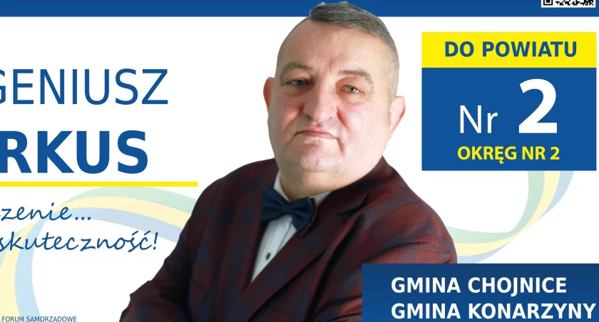 Rada Powiatu Chojnickiego przyjęła rezygnację Eugeniusza Wirkusa