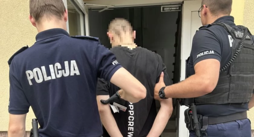 Poszukiwany uciekł przed policjantami w pole kukurydzy