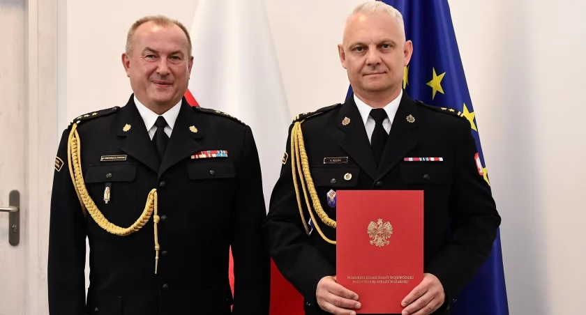 Rafał Buszek już oficjalnie zastępcą Komendanta Powiatowego Państwowej Straży Pożarnej w Chojnicach