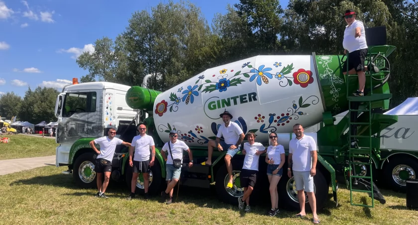 Kaszubska betoniarka z Chojnic triumfuje na Master Truck Show 2024