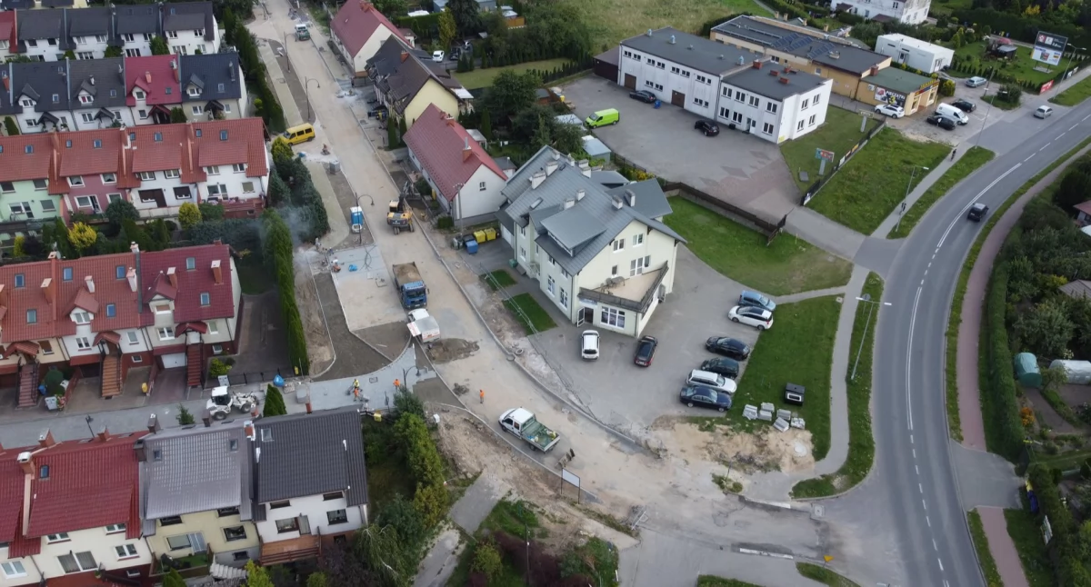 Chojnickie inwestycje: przebudowa ulicy Grunowo 