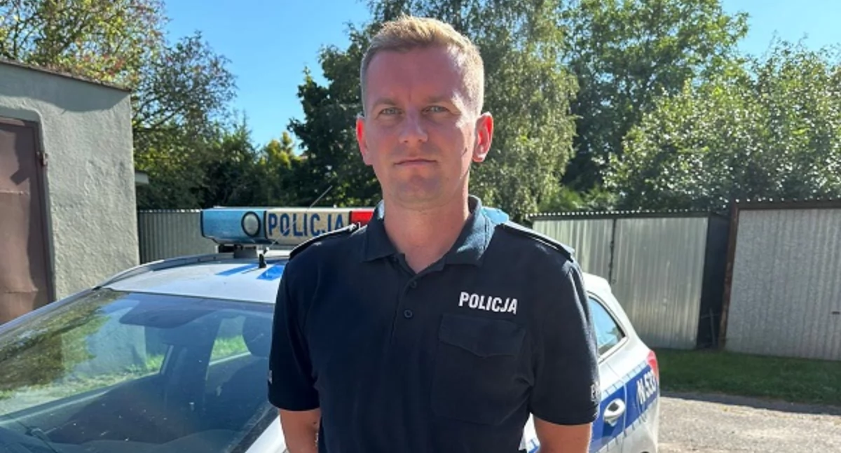 Policjant w czasie wolnym zatrzymał nietrzeźwego kierowcę