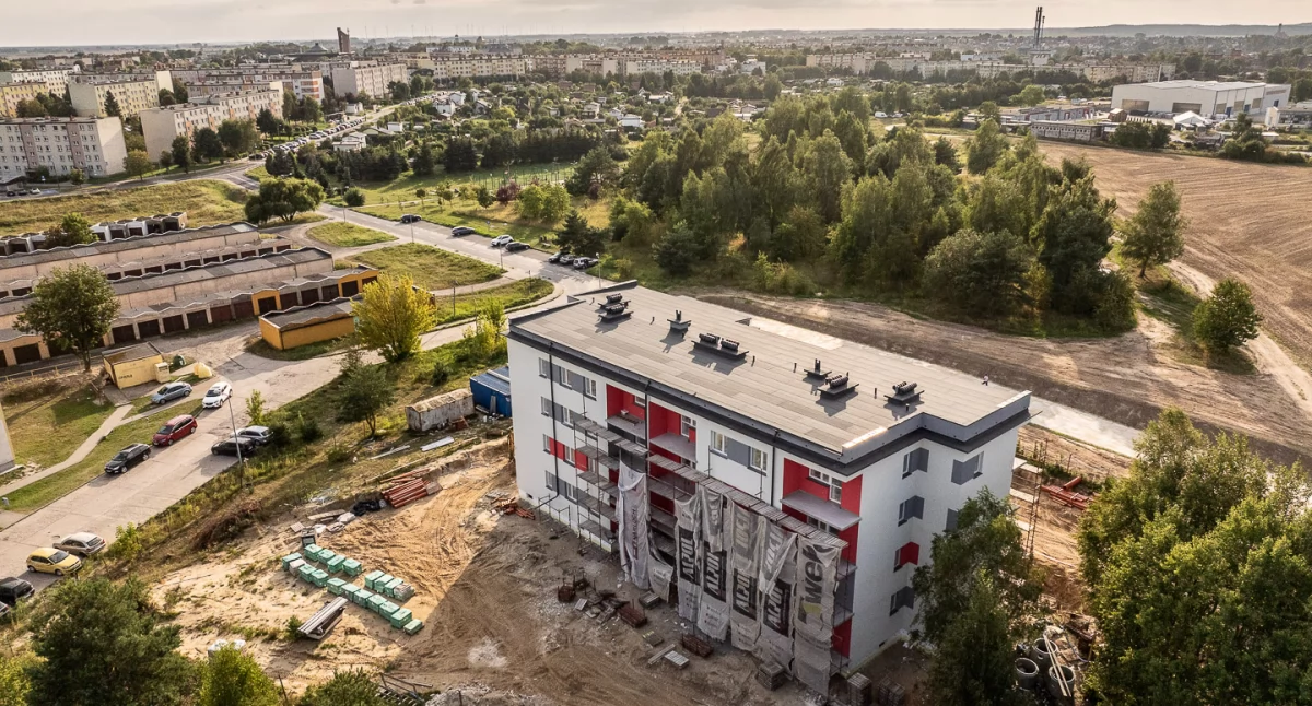 Blok TBS w Chojnicach na finiszu. Jesienią odbiory
