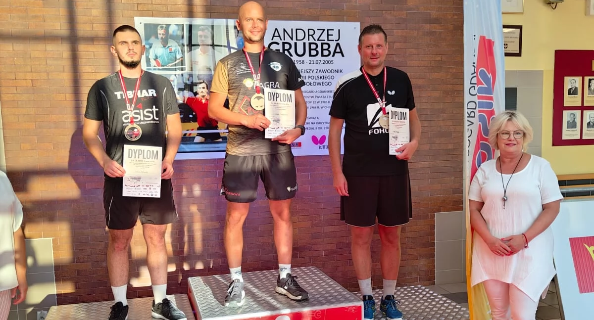 Michał Brieger z brązowym medalem Międzynarodowego Memoriału im. Andrzeja Grubby 