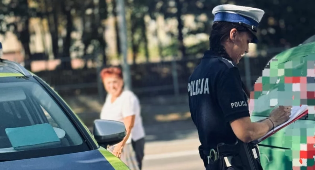 Potrącenie na ulicy Kościerskiej w Chojnicach