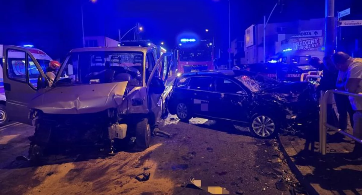 Mieszkaniec Inowrocławia nie zatrzymał się na stopie