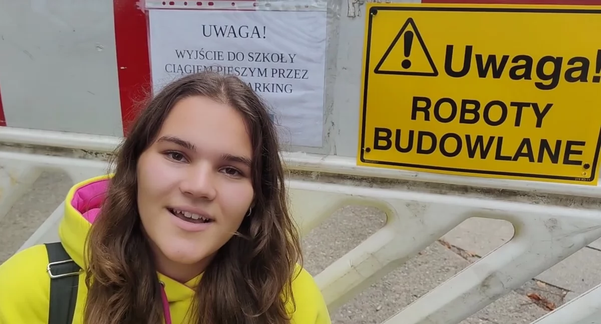 Nauka na placu budowy. Stan wyjątkowy w II LO w Chojnicach