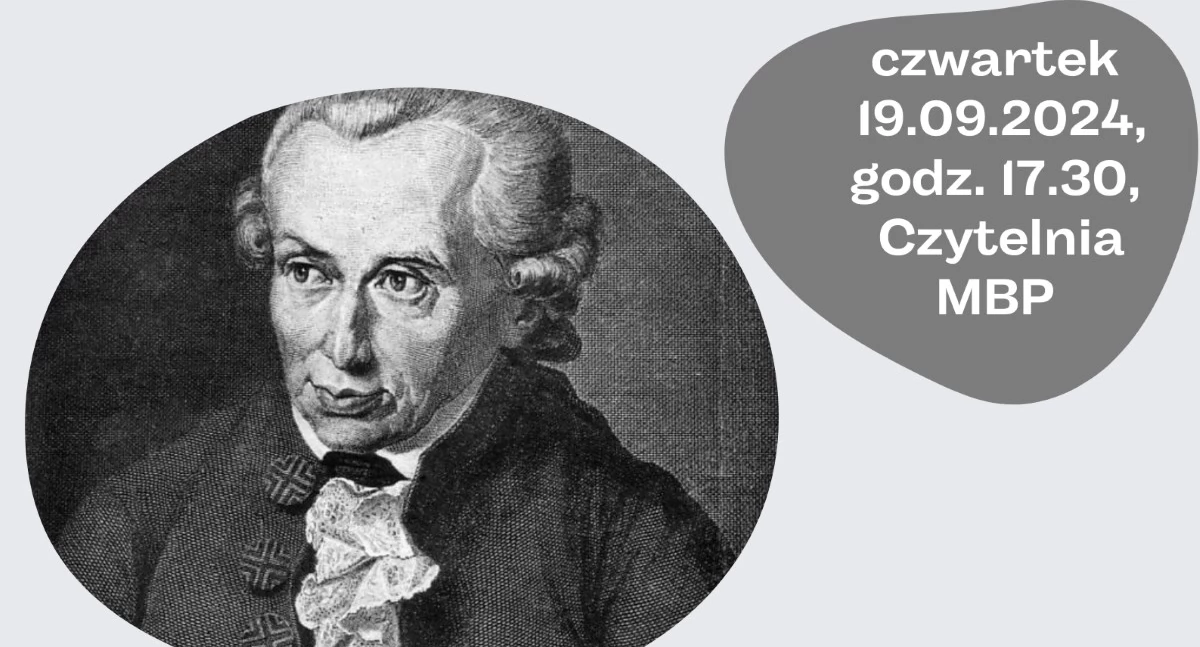Zaproszenie na wykład o etyce Kanta w Chojnicach