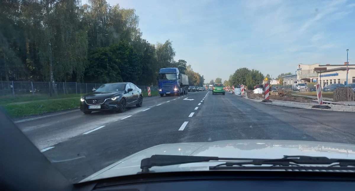 Wjazd do Człuchowa już bez oczekiwania na 
