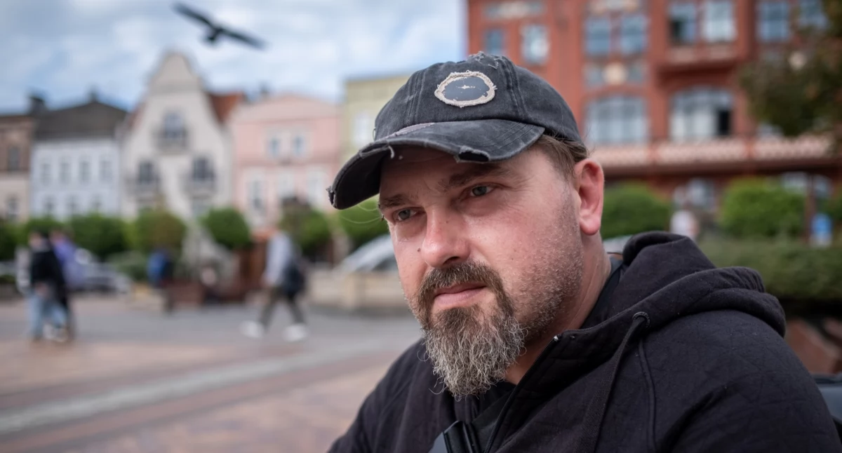 Marek Grzegórski opowiada o pracy podczas pomocy dla powodzian