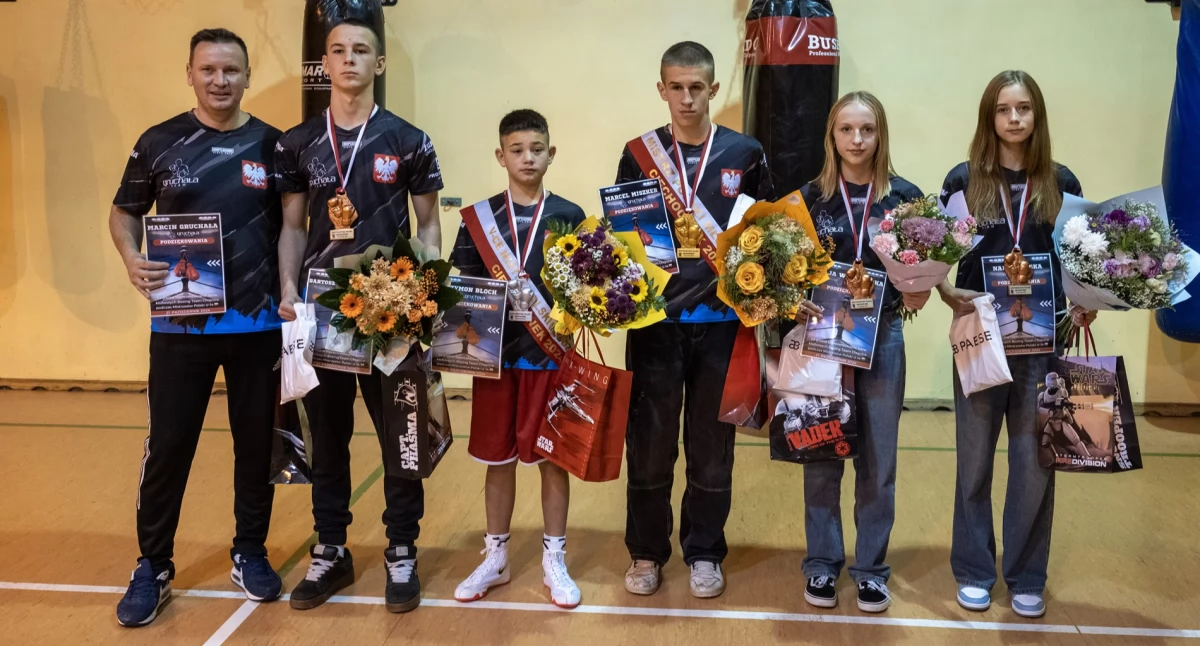 Sukcesy Gruchała Boxing Team Chojnice na Mistrzostwach Polski Młodziczek i Młodzików