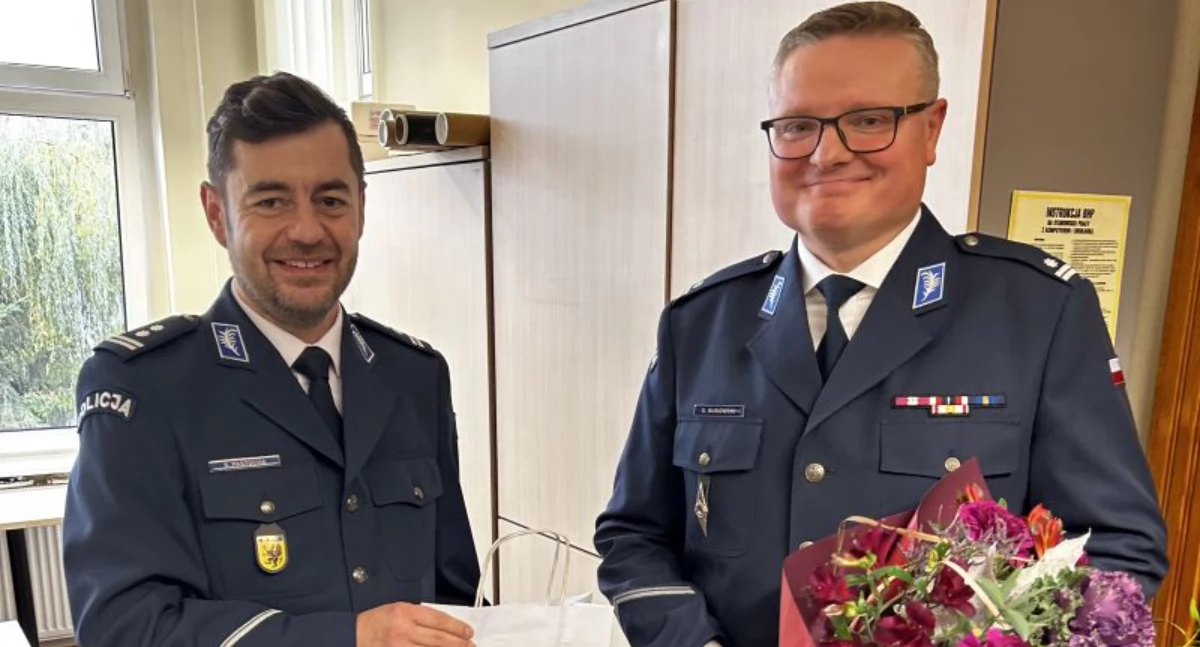 Podinspektor Grzegorz Bukowski powołany na stanowisko I zastępcy Komendanta Powiatowego Policji w Chojnicach