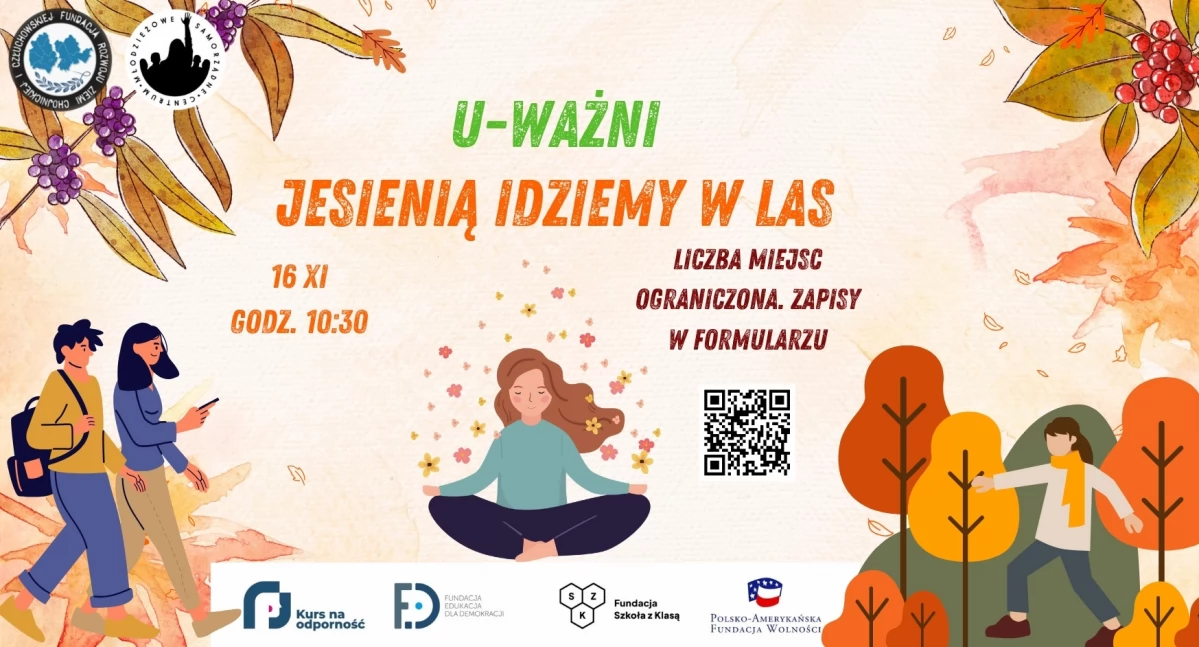 Spacer z uważnością dla uczniów chojnickich szkół – odkryj naturę i siebie