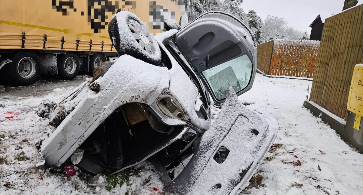 Śmiertelny wypadek na drodze krajowej nr 25 