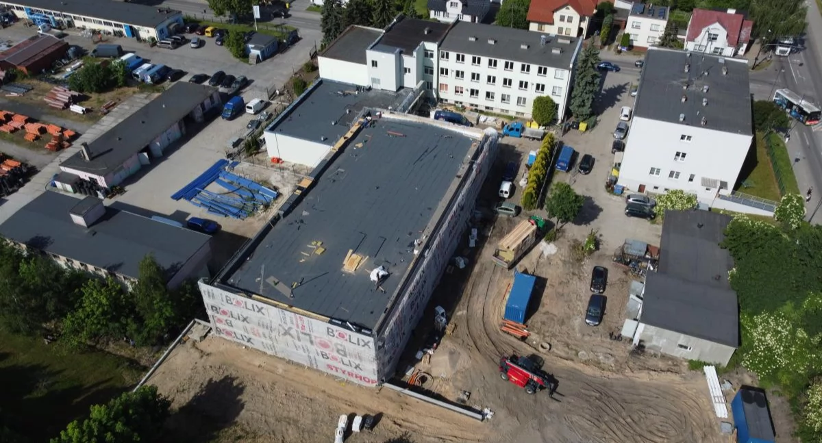 Nowa hala sportowa przy ZS nr 2: zobacz timelapse z budowy